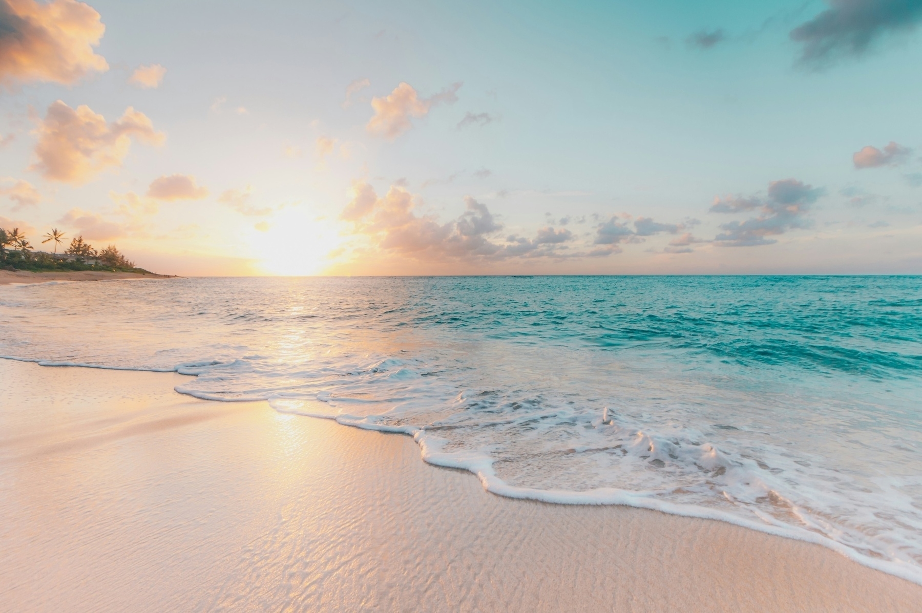 Beach scene